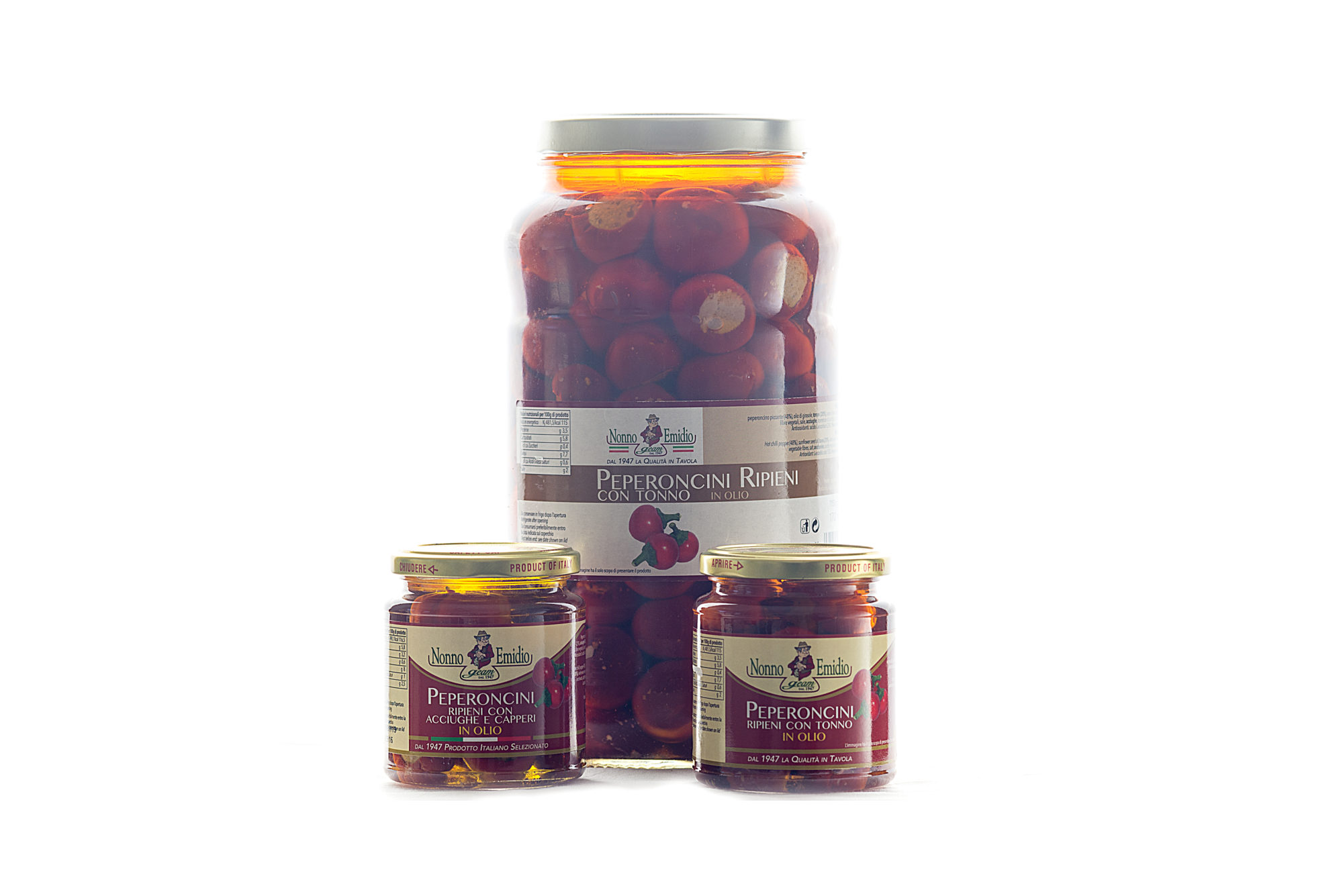 Prodotti olio Nonno Emidio