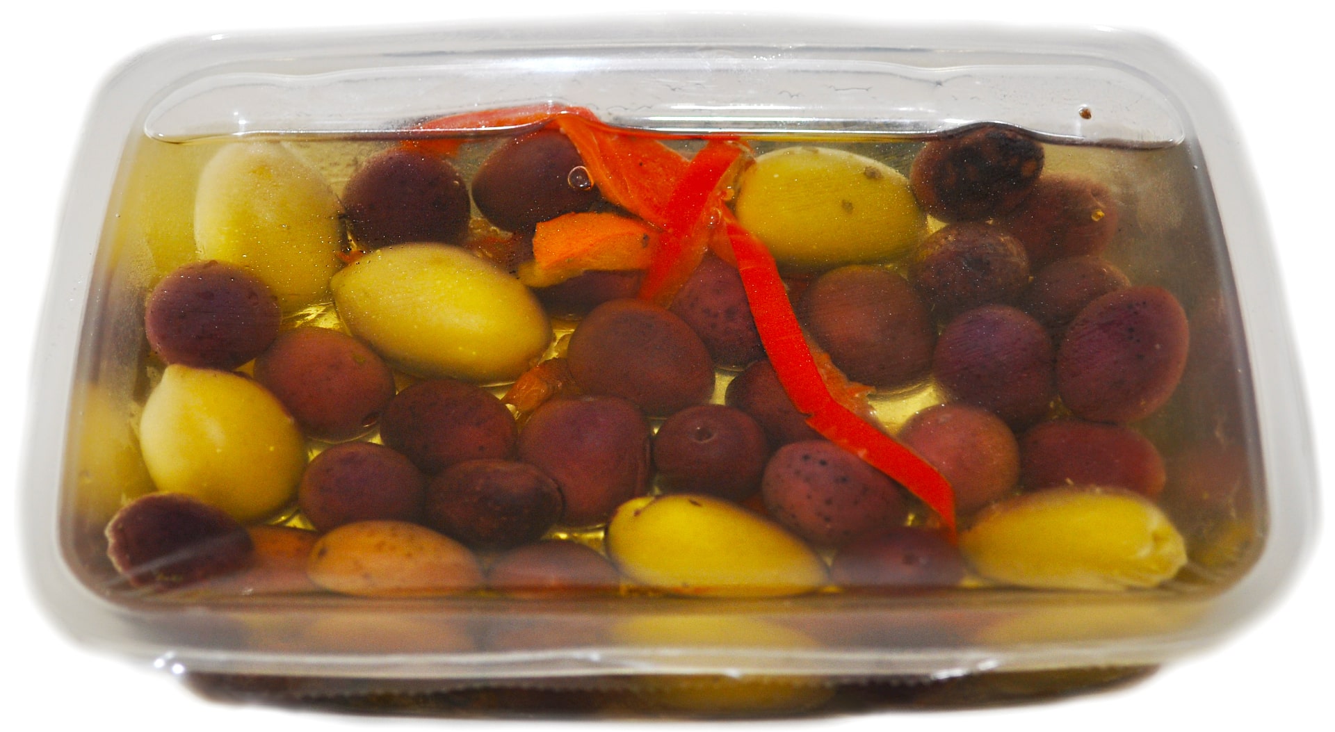 Olive miste greche marinate vaschetta gr. 350